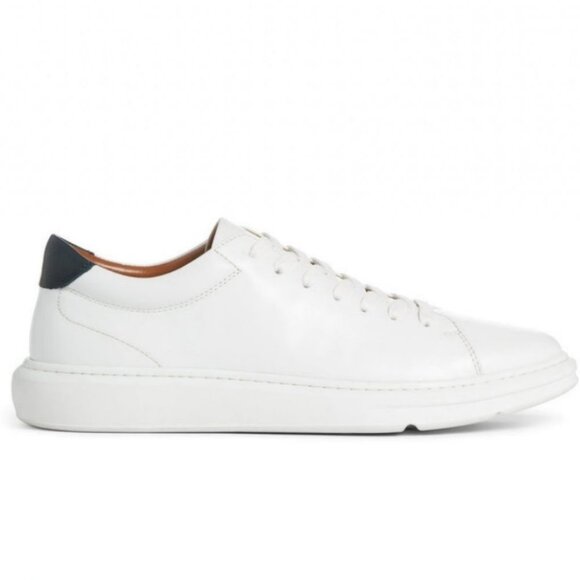 NEW Nordstrom BP Venice Low Top White Sneakers Size 46 or 13‎ Classic Leather - Picture 1 of 9
